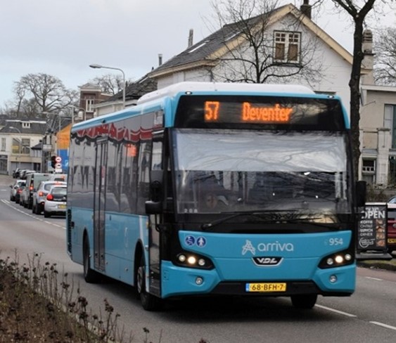 Buslijn 57 Laren-Deventer