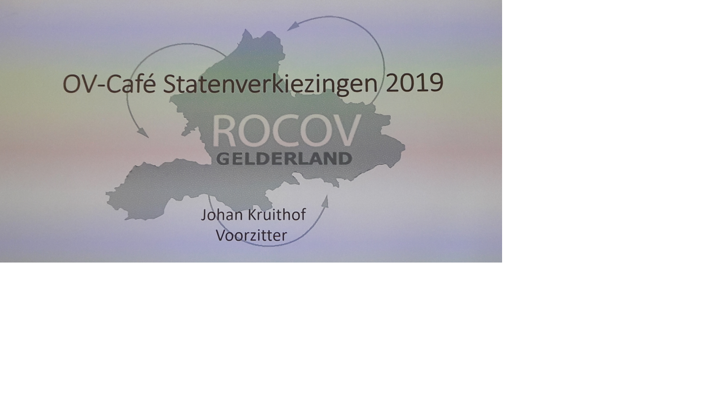 Succesvol OV-Café Statenverkiezingen 2019