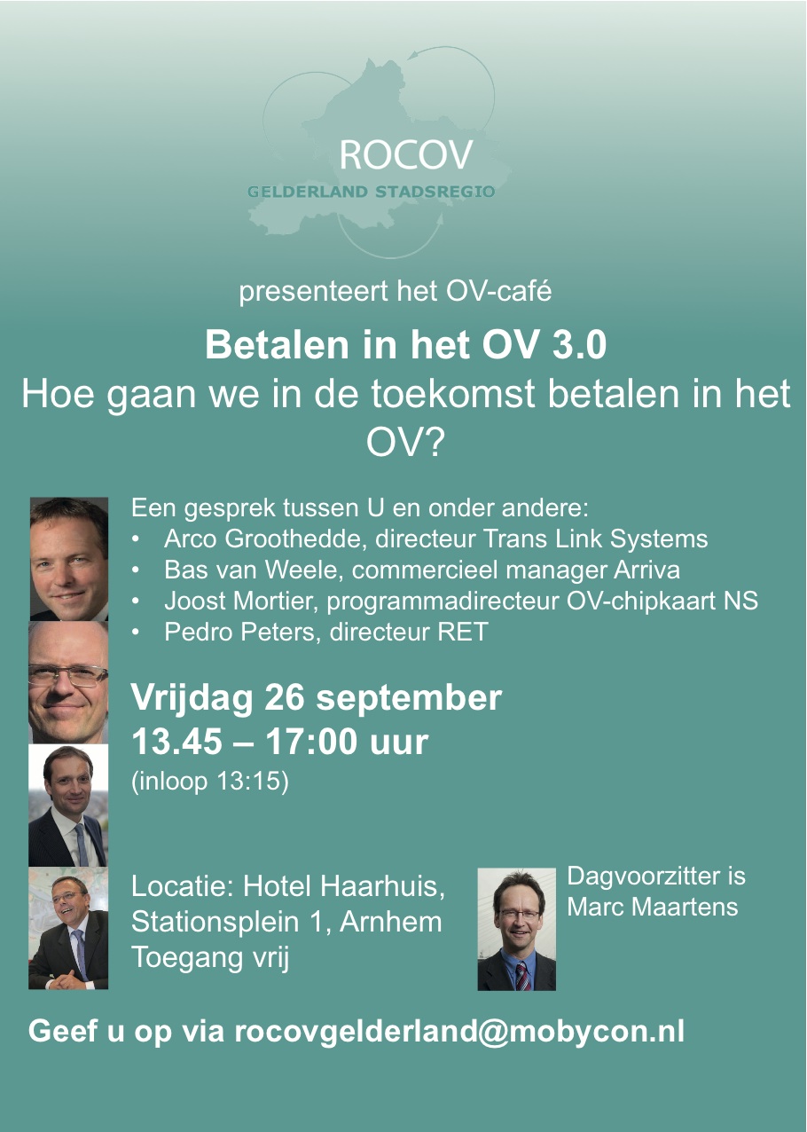 OV-café over betalen in het OV